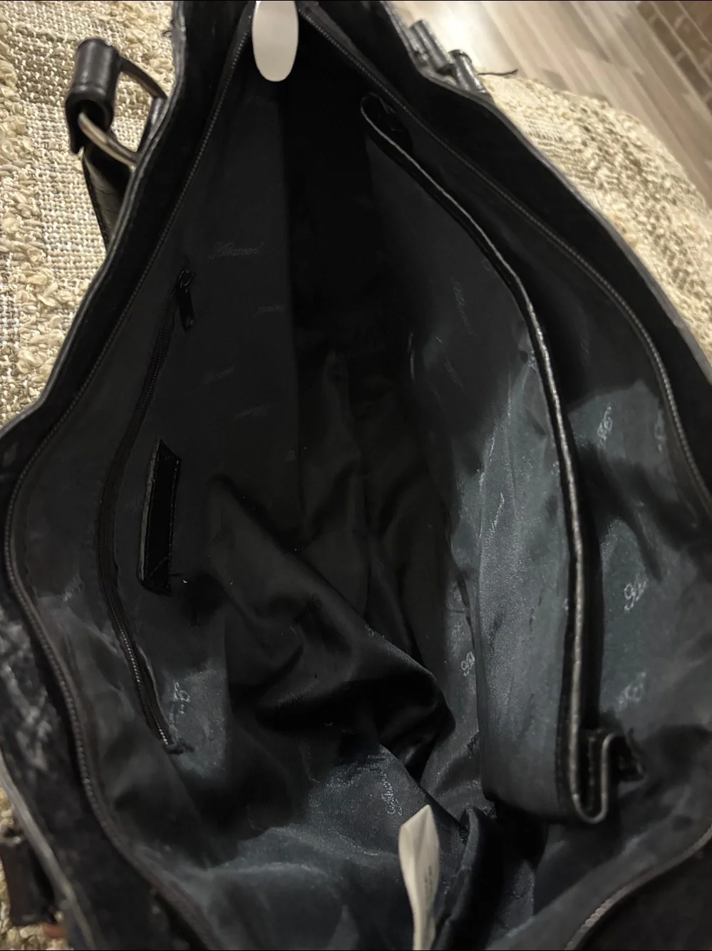 Ashwood Satchel Tote Black Leather Hand Bag - Picture 12 of 16